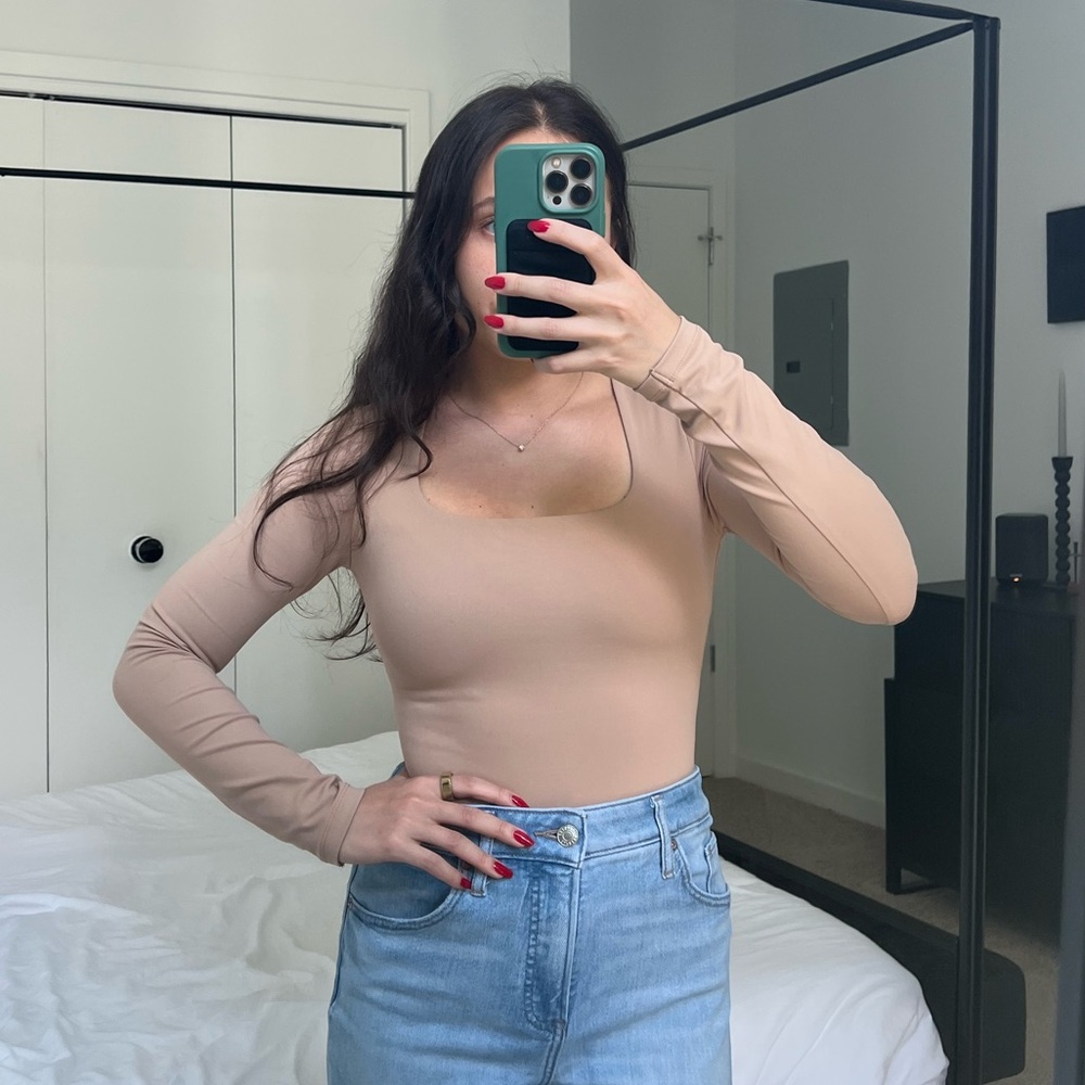 Abercrombie & Fitch Long Sleeve Bodysuit
